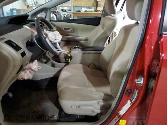 2014 Toyota Prius Two with VIN JTDZN3EU0E3342821, listed as a Copart auction lot 52625935 with 123,674 mi miles and Salvage title. Bid and sale history available at DreamBid. Image 7.