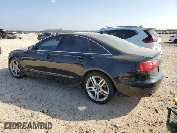 2015 Audi A6 2.0T Premium with VIN WAUCFAFC7FN013579, listed as a Copart auction lot 88356155 with 97,439 mi miles and Salvage Title. Bid and sale history available at carsss.com. Image 2.