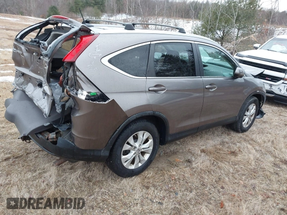 2013 Honda CR-V EX-L with VIN 5J6RM4H72DL001041, listed as a IAAI auction lot 41671769 with 153,229 mi miles. Bid and sale history available at carsss.com. Image 4.