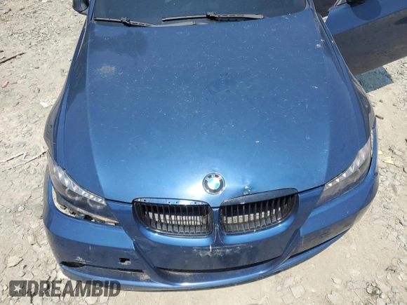 2006 BMW 3 Series 325i with VIN WBAVB13506PS66595, listed as a Copart auction lot 63195174 with 0 mi miles and Salvage Title. Bid and sale history available at carsss.com. Image 11.
