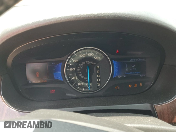 2013 Ford Edge Limited with VIN 2FMDK3KCXDBB05357, listed as a Copart auction lot 55954835 with 101,441 mi miles and Salvage title. Bid and sale history available at DreamBid. Image 9.