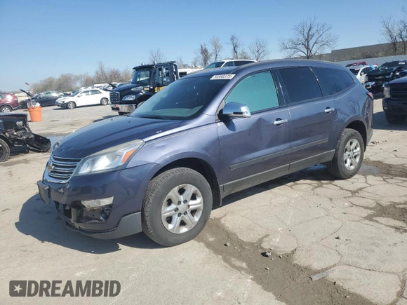 2014 Chevrolet Traverse LS z VIN 1GNKRFKD4EJ108471, wystawiony jako Copart lot #50590375 z przebiegiem 207 249 mil mil oraz Czysty tytuł • Clean title. Historia ofert i sprzedaży dostępna na DreamBid. Obrazek 1.