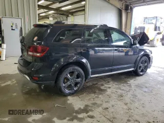 2019 Dodge Journey Crossroad with VIN 3C4PDCGB1KT751593, listed as a Copart auction lot 52090495 with 94,438 mi miles and Salvage Title. Bid and sale history available at DreamBid. Image 3.