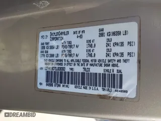 2003 Dodge Ram 1500 ST with VIN 1D7HA16D73J638363, listed as a IAAI auction lot 41421656 with 207,687 mi miles. Bid and sale history available at carsss.com. Image 9.