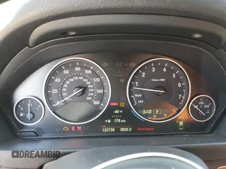 2013 BMW 3 Series 328i with VIN WBA3C1C56DF437440, listed as a Copart auction lot 61389475 with 122,736 mi miles and Salvage title. Bid and sale history available at DreamBid. Image 9.