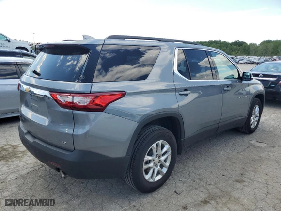 2019 Chevrolet Traverse LT Cloth with VIN 1GNERGKW6KJ106110, listed as a Copart auction lot 50568414 with 85,750 mi miles and Salvage Title. Bid and sale history available at carsss.com. Image 3.