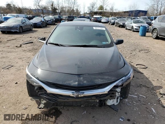 2023 Chevrolet Malibu RS with VIN 1G1ZG5ST0PF128245, listed as a Copart auction lot 48771525 with 51,676 mi miles and Salvage Title. Bid and sale history available at DreamBid. Image 5.