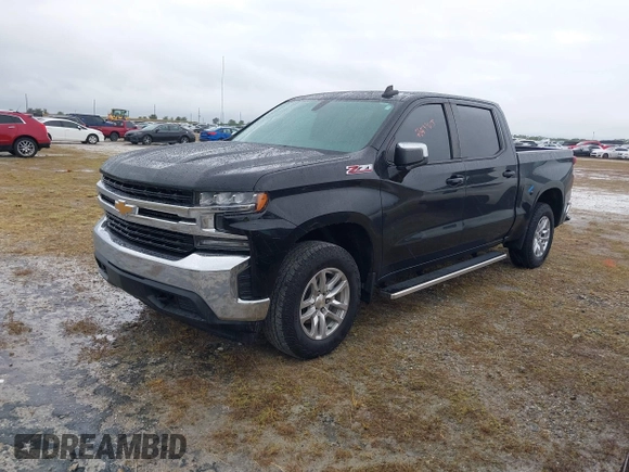2021 Chevrolet Silverado 1500 LT with VIN 3GCUYDED2MG234431, listed as a IAAI auction lot 40533055 with 61,510 mi miles. Bid and sale history available at carsss.com. Image 2.