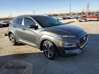 2019 Hyundai Kona Ultimate with VIN KM8K5CA50KU381488, listed as a Copart auction lot 42022965 with 48,155 mi miles and Salvage Title. Bid and sale history available at carsss.com. Image 4.