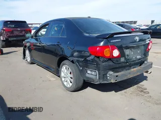 2010 Toyota Corolla with VIN 1NXBU4EE2AZ299148, listed as a IAAI auction lot 41884899 with 303,174 mi miles. Bid and sale history available at carsss.com. Image 3.