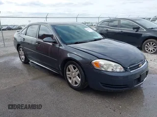 2010 Chevrolet Impala LT with VIN 2G1WB5EK4A1263084, listed as a IAAI auction lot 41932774 with 264,502 mi miles and . Bid and sale history available at DreamBid. Image 1.