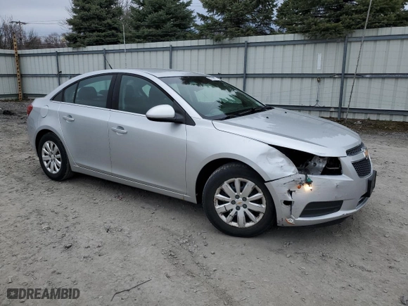 2011 Chevrolet Cruze LT w/1LT with VIN 1G1PF5S92B7296700, listed as a Copart auction lot 52758725 with 144,413 mi miles and Salvage Title. Bid and sale history available at carsss.com. Image 4.