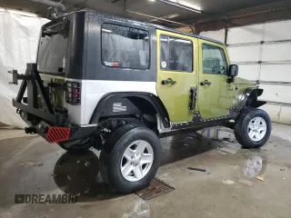 2007 Jeep Wrangler Unlimited X with VIN 1J4GA39187L190061, listed as a Copart auction lot 52420685 with 217,346 mi miles and Salvage Title. Bid and sale history available at DreamBid. Image 3.