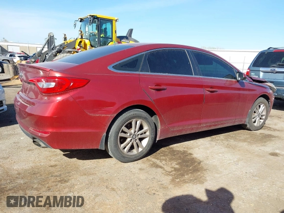 2016 Hyundai Sonata SE with VIN 5NPE24AF1GH414430, listed as a IAAI auction lot 41810672 with 137,187 mi miles and . Bid and sale history available at carsss.com. Image 14.