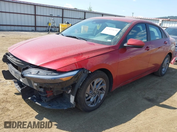 2024 Hyundai Elantra SEL z VIN KMHLM4DG5RU653537, wystawiony jako IAAI lot #42433134 z przebiegiem 37 478 mil mil oraz . Historia ofert i sprzedaży dostępna na DreamBid. Obrazek 18.