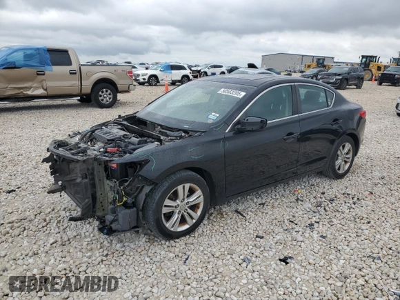 2013 Acura ILX with VIN 19VDE1F33DE022011, listed as a Copart auction lot 50583205 with 112,885 mi miles and Salvage Title. Bid and sale history available at carsss.com. Image 1.