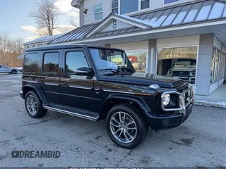 2021 Mercedes-Benz G 550 with VIN W1NYC6BJ0MX365741, listed as a IAAI auction lot 41649630 with 54,999 mi miles and . Bid and sale history available at carsss.com. Image 1.