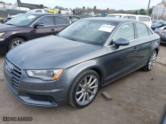 2015 Audi A3 1.8T Premium with VIN WAUACGFF3F1002941, listed as a IAAI auction lot 41726206 with 195,753 mi miles. Bid and sale history available at carsss.com. Image 6.