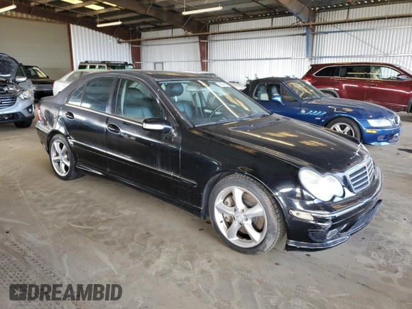 2006 Mercedes-Benz C 230 Sport z VIN WDBRF52H76A839649, wystawiony jako Copart lot #60904365 z przebiegiem 130 111 mil mil oraz Szkoda całkowita • Salvage title. Historia ofert i sprzedaży dostępna na DreamBid. Obrazek 4.