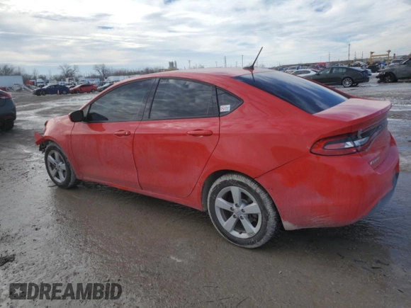 2016 Dodge Dart SXT with VIN 1C3CDFBA0GD609770, listed as a Copart auction lot 89378545 with 206,272 mi miles and Salvage Title. Bid and sale history available at carsss.com. Image 2.