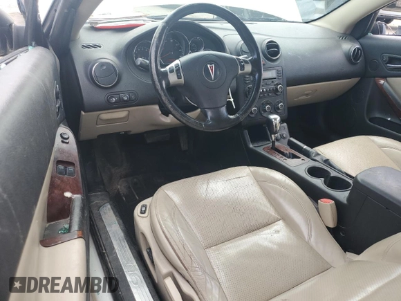 2008 Pontiac G6 GT with VIN 1G2ZH17N484239664, listed as a Copart auction lot 58486065 with 235,000 mi miles and Salvage title. Bid and sale history available at DreamBid. Image 8.