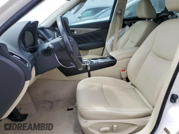2015 Infiniti Q50 Premium with VIN JN1BV7AR7FM397615, listed as a Copart auction lot 53302205 with 73,738 mi miles and Clean Title. Bid and sale history available at carsss.com. Image 7.