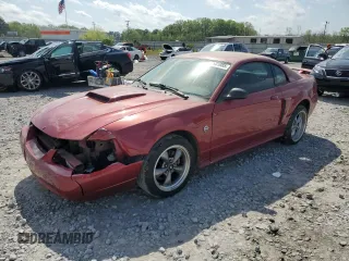 2004 Ford Mustang GT Deluxe with VIN 1FAFP42XX4F194438, listed as a Copart auction lot 50931985 with 162,025 mi miles and Salvage title. Bid and sale history available at DreamBid. Image 1.