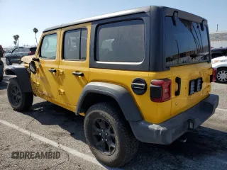 2020 Jeep Wrangler Unlimited Sport S с VIN 1C4HJXDG1LW189677, выставлен на аукционе Copart как лот 62716145 с пробегом 69 624 миль миль и Списание • Salvage title. История ставок и продаж доступна на DreamBid. Изображение 2.