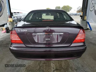 2003 Mercedes-Benz S 500 z VIN WDBNG75JX3A355427, wystawiony jako Copart lot #59576745 z przebiegiem 134 618 mil mil oraz Czysty tytuł • Clean title. Historia ofert i sprzedaży dostępna na DreamBid. Obrazek 6.