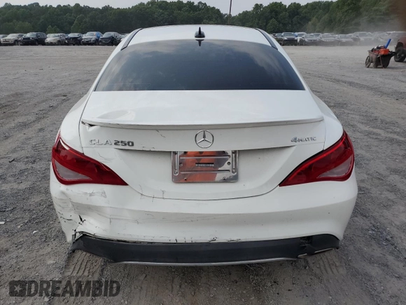 2018 Mercedes-Benz CLA 250 with VIN WDDSJ4GB4JN680371, listed as a Copart auction lot 62461703 with 50,878 mi miles and . Bid and sale history available at DreamBid. Image 6.