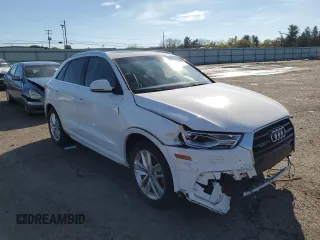 2016 Audi Q3 Premium Plus with VIN WA1EFCFS7GR022267, listed as a Copart auction lot 62165412 with 77,120 mi miles. Bid and sale history available at carsss.com. Image 1.