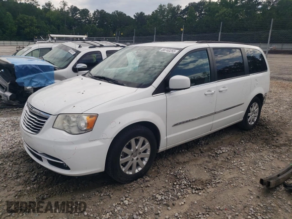 2014 Chrysler Town & Country Touring z VIN 2C4RC1BG0ER268882, wystawiony jako Copart lot #58740255 z przebiegiem 105 866 mil mil oraz Szkoda całkowita • Salvage title. Historia ofert i sprzedaży dostępna na DreamBid. Obrazek 1.