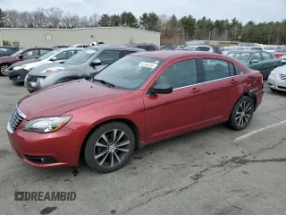 2012 Chrysler 200 S with VIN 1C3CCBHG0CN106851, listed as a Copart auction lot 52766705 with 146,105 mi miles and Salvage Title. Bid and sale history available at DreamBid. Image 1.