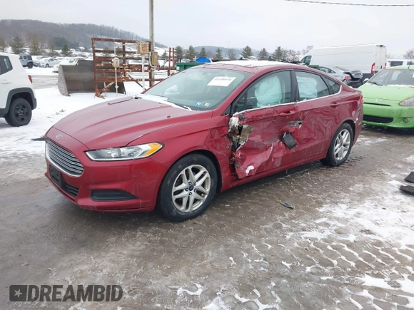 2014 Ford Fusion SE with VIN 3FA6P0H73ER295907, listed as a IAAI auction lot 41558848 with 106,397 mi miles. Bid and sale history available at carsss.com. Image 2.