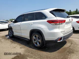 2018 Toyota Highlander Limited z VIN 5TDDZRFH6JS853462, wystawiony jako Copart lot #61330855 z przebiegiem 115 048 mil mil oraz Szkoda całkowita • Salvage title. Historia ofert i sprzedaży dostępna na DreamBid. Obrazek 2.