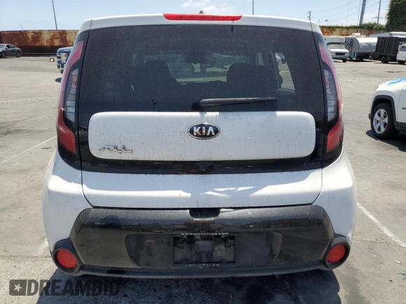 2016 Kia Soul + z VIN KNDJP3A56G7368051, wystawiony jako Copart lot #57609315 z przebiegiem 116 612 mil mil oraz Czysty tytuł • Clean title. Historia ofert i sprzedaży dostępna na DreamBid. Obrazek 6.