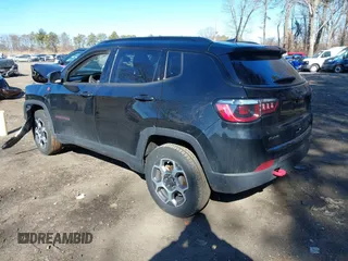2022 Jeep Compass Trailhawk с VIN 3C4NJDDB2NT195468, выставлен на аукционе IAAI как лот 41591739 с пробегом 40 584 миль миль и . История ставок и продаж доступна на DreamBid. Изображение 3.