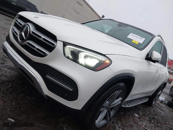 2022 Mercedes-Benz GLE with VIN 4JGFB4JB6NA701506, listed as a IAAI auction lot 41356595 with NaN miles. Bid and sale history available at carsss.com. Image 19.