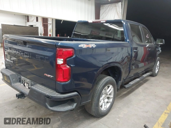 2023 Chevrolet Silverado 1500 RST with VIN 3GCUDEED6PG258799, listed as a IAAI auction lot 41746072 with 44,799 mi miles. Bid and sale history available at carsss.com. Image 4.