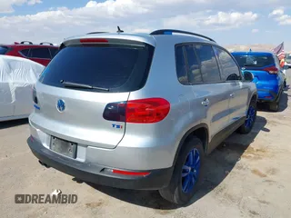 2016 Volkswagen Tiguan S with VIN WVGAV7AX9GW567790, listed as a IAAI auction lot 42352288 with 119,526 mi miles and . Bid and sale history available at DreamBid. Image 4.