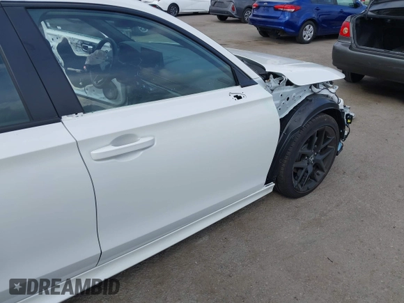 2025 Honda Civic Sport with VIN 2HGFE2F53SH547032, listed as a IAAI auction lot 41894215 with 6,438 mi miles and . Bid and sale history available at DreamBid. Image 6.