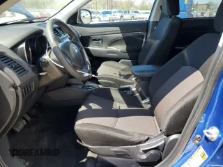 2018 Mitsubishi Outlander ES with VIN JA4AP3AU5JU024172, listed as a Copart auction lot 51807585 with 86,580 mi miles and Salvage title. Bid and sale history available at DreamBid. Image 7.