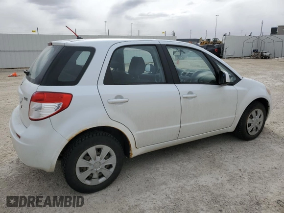 2010 Suzuki SX4 with VIN JS2YA5A13A6300320, listed as a Copart auction lot 53058375 with 259,428 mi miles and Salvage Title. Bid and sale history available at DreamBid. Image 3.