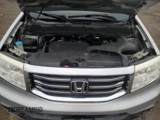 2013 Honda Pilot EX-L with VIN 5FNYF4H5XDB057371, listed as a Copart auction lot 60275775 with 223,421 mi miles and Clean title. Bid and sale history available at DreamBid. Image 12.