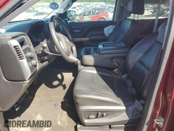 2015 Chevrolet Silverado 1500 LTZ with VIN 3GCUKSEC2FG151887, listed as a Copart auction lot 52625675 with 166,286 mi miles and Salvage Title. Bid and sale history available at carsss.com. Image 7.