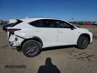 2020 Lexus NX with VIN JTJSARDZ7L5011357, listed as a Copart auction lot 51182075 with 58,908 mi miles and Salvage Title. Bid and sale history available at carsss.com. Image 3.
