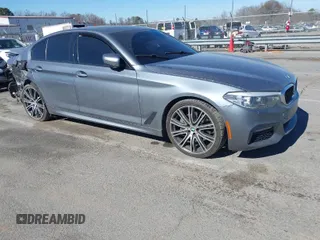 2018 BMW 5 Series 540i with VIN WBAJE5C59JWA96901, listed as a IAAI auction lot 41690919 with 67,395 mi miles and . Bid and sale history available at carsss.com. Image 1.