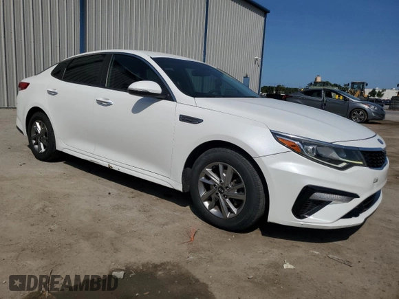 2019 Kia Optima LX with VIN 5XXGT4L3XKG294706, listed as a Copart auction lot 54532095 with 116,315 mi miles and Salvage Title. Bid and sale history available at carsss.com. Image 4.