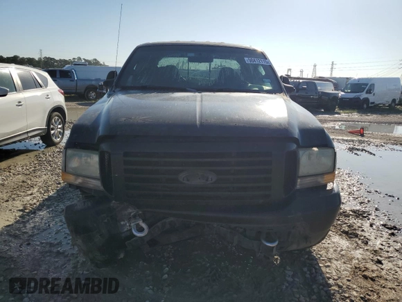 2004 Ford F-250 XL with VIN 1FTNW21P14ED06757, listed as a Copart auction lot 50412115 with 199,501 mi miles and Salvage title. Bid and sale history available at DreamBid. Image 5.