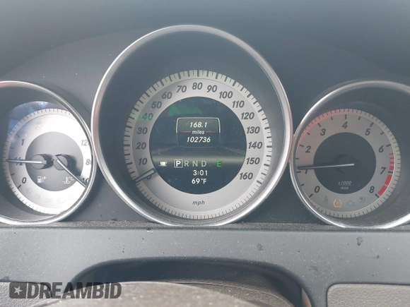 2013 Mercedes-Benz C 300 Sport with VIN WDDGF8AB2DR247992, listed as a IAAI auction lot 42484654 with 102,736 mi miles and . Bid and sale history available at DreamBid. Image 7.